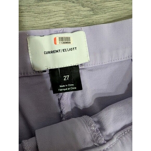 Current Elliott Lavender Purple Pants Sz 27 Soft Ankle Pockets Blogger's fave 97 - Picture 6 of 10